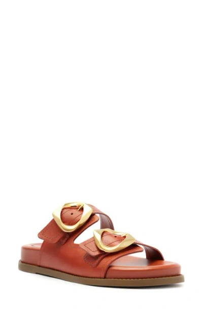 SCHUTZ SCHUTZ OLGA BUCKLE SPORTY SLIDE SANDAL
