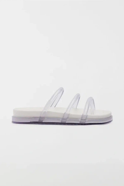 SCHUTZ POLLY SPORTY FLAT SANDAL IN WHITE, WOMEN'S AT URBAN OUTFITTERS