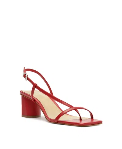 SCHUTZ WOMEN'S HELOISE MID BLOCK HEEL DRESS SANDALS