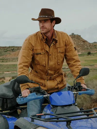 SCIPPIS SCIPPIS BELMORE CANVAS JACKET REGENJACKE FREIZEITJACKE SPORTJACKE JACKE