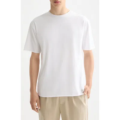 SCOTCH & SODA SCOTCH & SODA RAW EDGE COTTON T-SHIRT