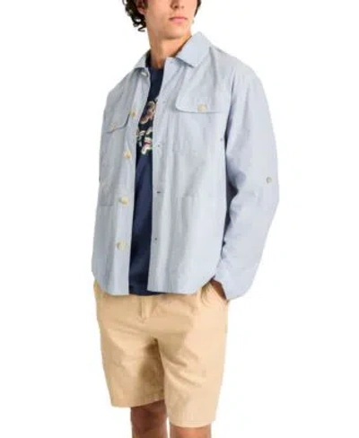 SCOTCH & SODA SCOTCH SODA MENS RELAXED FIT TEXTURED SHIRT JACKET LOGO GRAPHIC T SHIRT RALSTON SLIM FIT STRETCH TWI