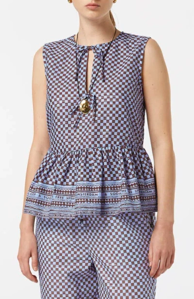 SCOTCH & SODA SCOTCH & SODA BOW DETAILS SLEEVELESS TOP