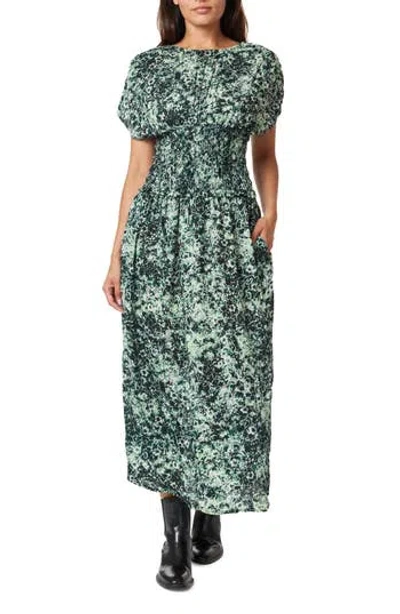 SCOTCH & SODA SCOTCH & SODA SMOCKED WAIST MAXI DRESS