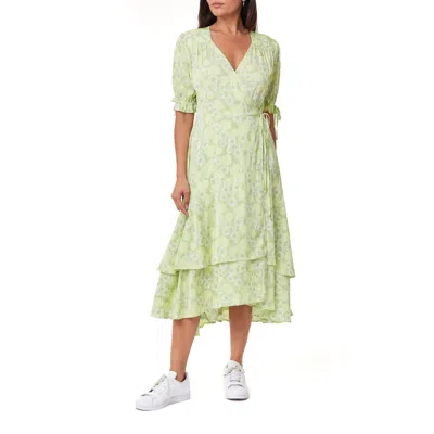 SCOTCH & SODA SCOTCH & SODA WRAP MIDI DRESS