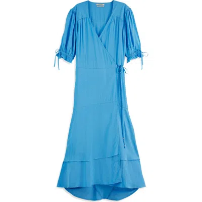 SCOTCH & SODA SCOTCH & SODA WRAP MIDI DRESS