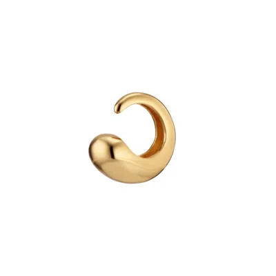 SCREAM PRETTY WOMEN'S GOLD TAPERED CLAW EAR CUFF