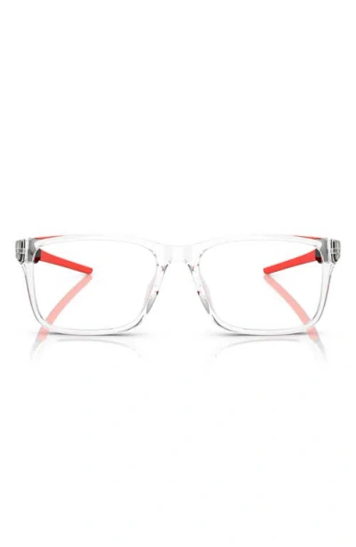 SCUDERIA FERRARI SCUDERIA FERRARI 56MM SQUARE OPTICAL GLASSES