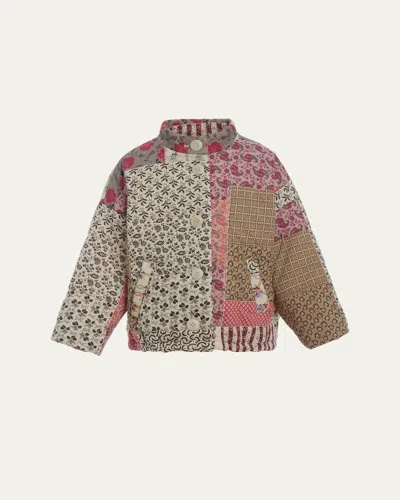 SEA GIRL'S PANNA PATCHWORK QUILTED JACKET