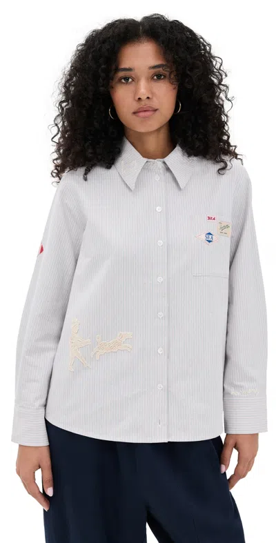 SEA LAVINIA STRIPED SHIRT MULTI