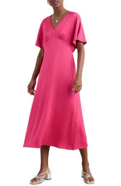 SEASALT CORNWALL SEASALT CORNWALL EVENGLOW DOLMAN SLEEVE SATIN DRESS