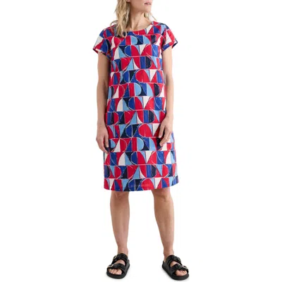 SEASALT CORNWALL SEASALT CORNWALL RIVER COVE PRINT SHIFT DRESS