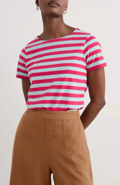 SEASALT CORNWALL SEASALT CORNWALL SAILOR STRIPE ORGANIC COTTON T-SHIRT