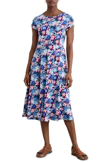 SEASALT CORNWALL SEASALT CORNWALL WILD BOUQUET JERSEY MIDI DRESS