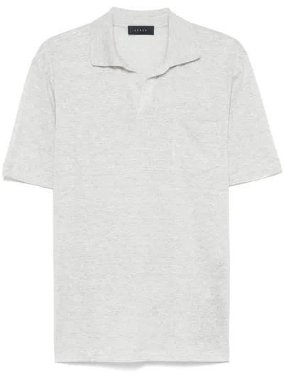 SEASE SPLIT-NECK T-SHIRT