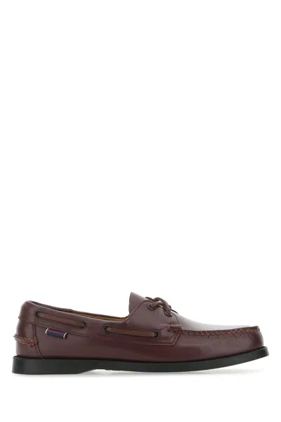 SEBAGO GRAPE LEATHER PORTLAND LOAFERS