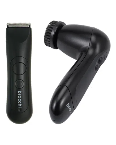 SEBASTIAN BROCCHI BROCCHI WATERPROOF TRIMMER + FACIAL CLEANSING BRUSH