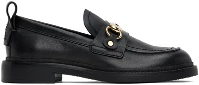 SEE BY CHLOÉ BLACK SIGNATURE 1 LOAFERS
