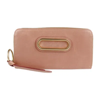 SEE BY CHLOÉ SEE BY CHLOÉ LEATHER LONG BILL WALLET (BI-FOLD) (PRE-OWNED)