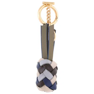 SEE BY CHLOÉ SEE BY CHLOE PINEAPPLE WOVEN KEY CHAIN