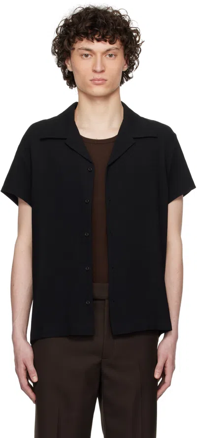 SÉFR BLACK MAEL SHIRT