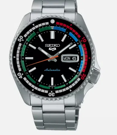 SEIKO SEIKO 5 SPORTS LIMITED EDITION AUTOMATIC BLACK DIAL MEN'S WATCH SRPK13K1