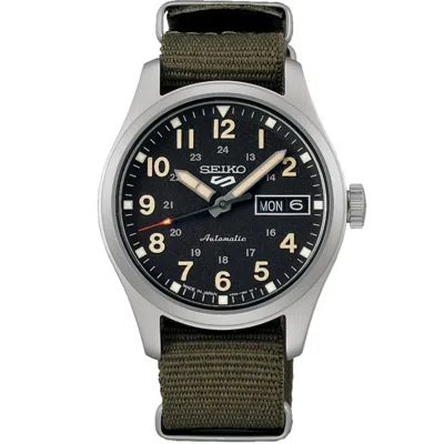 SEIKO SEIKO 5 SPORTS SBSA201 FIELD SERIES MECHANICAL AUTOMATIC WATCH NYLON BAND 36.4MM