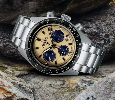 SEIKO SEIKO CHRONOGRAPH SPEEDTIMER SOLAR WATCH - SSC817P1 ( FEDEX 2 DAY SHIPPING)