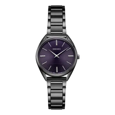 SEIKO SEIKO Japan Small waterproof Minimalistic quartz Black