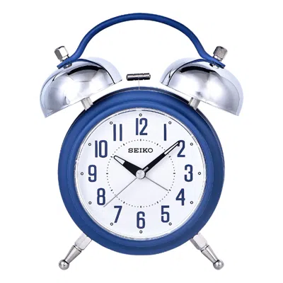 SEIKO SEIKO Mute Mechanical Ring The Alarm Blue/White