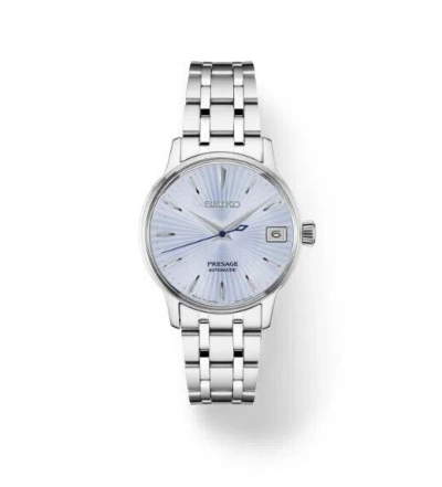 SEIKO SEIKO PRESAGE COCKTAIL TIME COLLECTION ICE BLUE DIAL AUTOMATIC WATCH SRP841J1