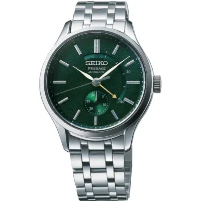 SEIKO SEIKO PRESAGE ZEN GARDEN AUTOMATIC GREEN DIAL MEN'S WATCH SSA397J1