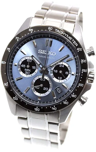 SEIKO SEIKO SELECTION SPIRIT JDM CHRONOGRAPH 40MM BLUE SBTR027 - FULL SET