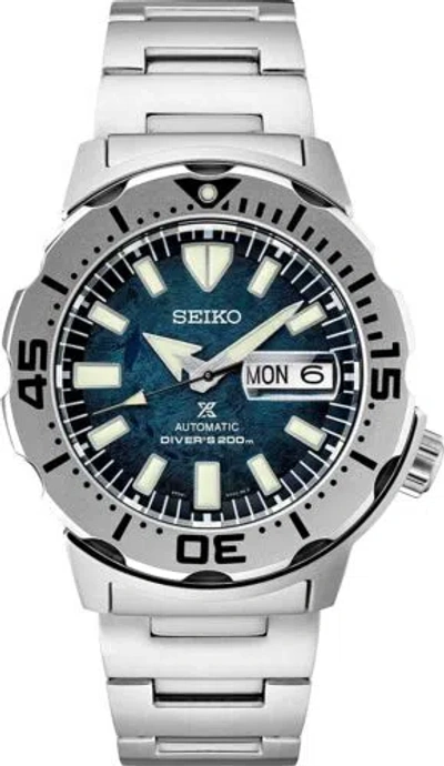 SEIKO SEIKO SRPH75 PROSPEX MEN'S WATCH SILVER-TONE 42.4MM STAINLESS STEEL