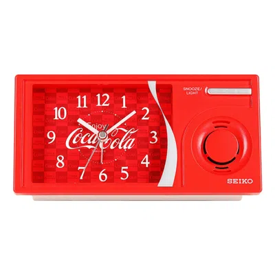SEIKO SEIKO x Coca Cola Mute Music Alarm Clock Red