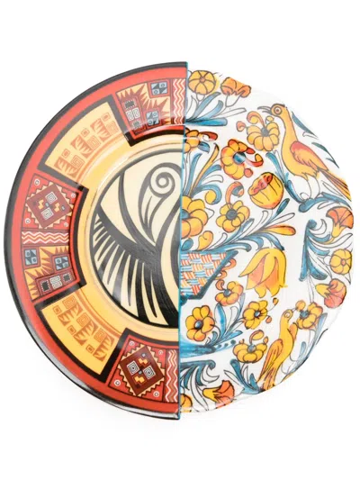 SELETTI HYBRID HURICANGA ASYMMETRIC FRUIT PLATE