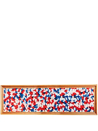 SELETTI PILLS GRAPHIC-PRINT MAT (200X60CM)