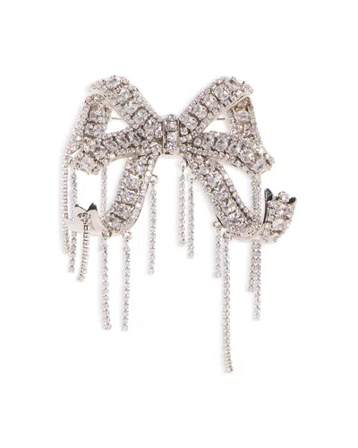 SELF-PORTRAIT SELF-PORTRAIT CRYSTAL EMBELLISHED BOW BROOCH