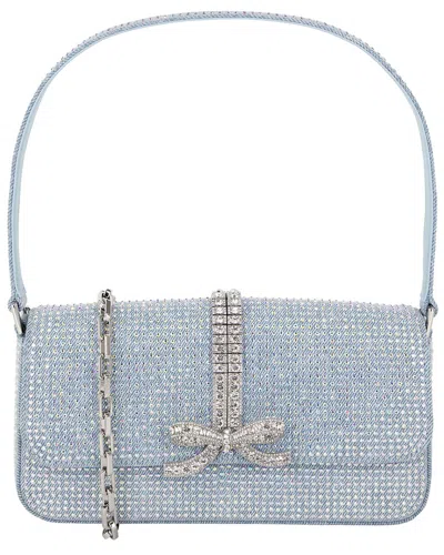 SELF-PORTRAIT SELF-PORTRAIT DENIM SHOULDER BAG