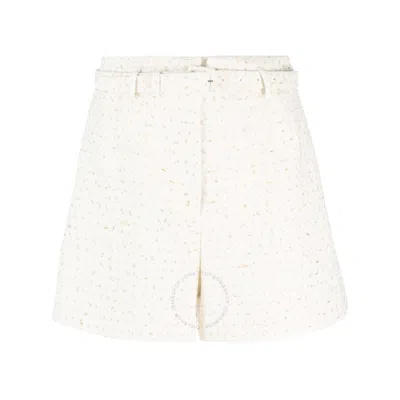 SELF-PORTRAIT SELF PORTRAIT LADIES CREAM BOUCLE SHORT