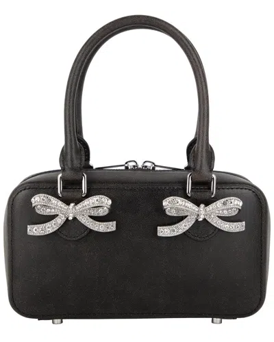 SELF-PORTRAIT MINI DISTRESSED LEATHER TOTE