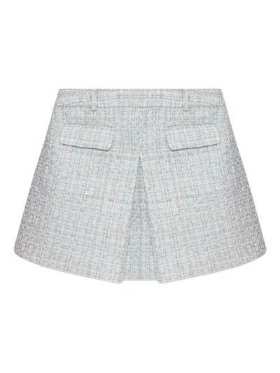 SELF-PORTRAIT TWEED MINI SKIRT