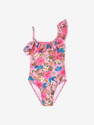 SELINI ACTION SELINI ACTION GIRLS FLORAL SWIMSUIT