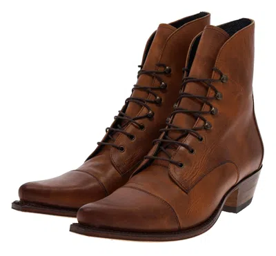 SENDRA SENDRA BOOTS 2699 TANG DAMEN STIEFELETTE SCHNÜRSTIEFEL BRAUN