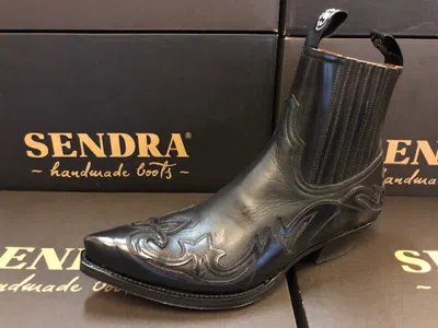SENDRA SENDRA BOOTS COWBOYSTIEFEL WESTERNSTIEFEL 4660 SCHWARZ