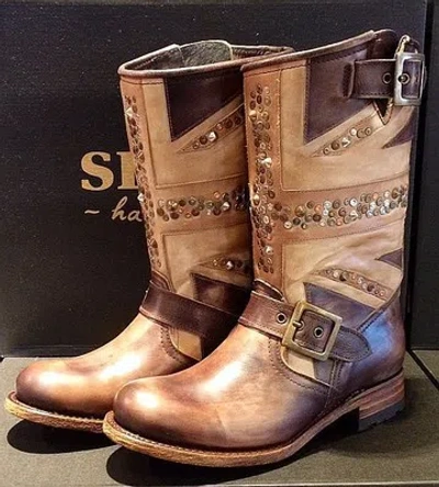 SENDRA SENDRA STIEFEL BIKER BOOTS LEDER 11121-26948 HANDMADE IN SPAIN