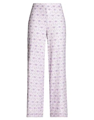SENSO BY ATMOSFASHION SENSO BY ATMOSFASHION WOMAN PANTS LILAC SIZE 12 COTTON