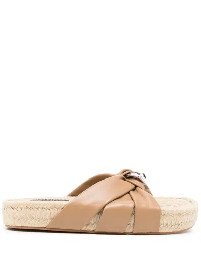 SENSO IRINA BUCKLE-DETAIL FLAT ESPADRILLES