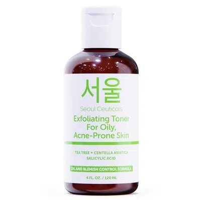 SEOUL CEUTICALS SEOUL CEUTICALS KOREAN SKINCARE EXFOLIATING TONER FOR OILY, ACNE-PRONE SKIN