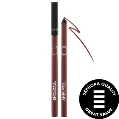 SEPHORA COLLECTION 8HR LONGWEAR COLORFUL LIP LINER 14 MUTED BROWN 0.04 OZ / 1.2 G